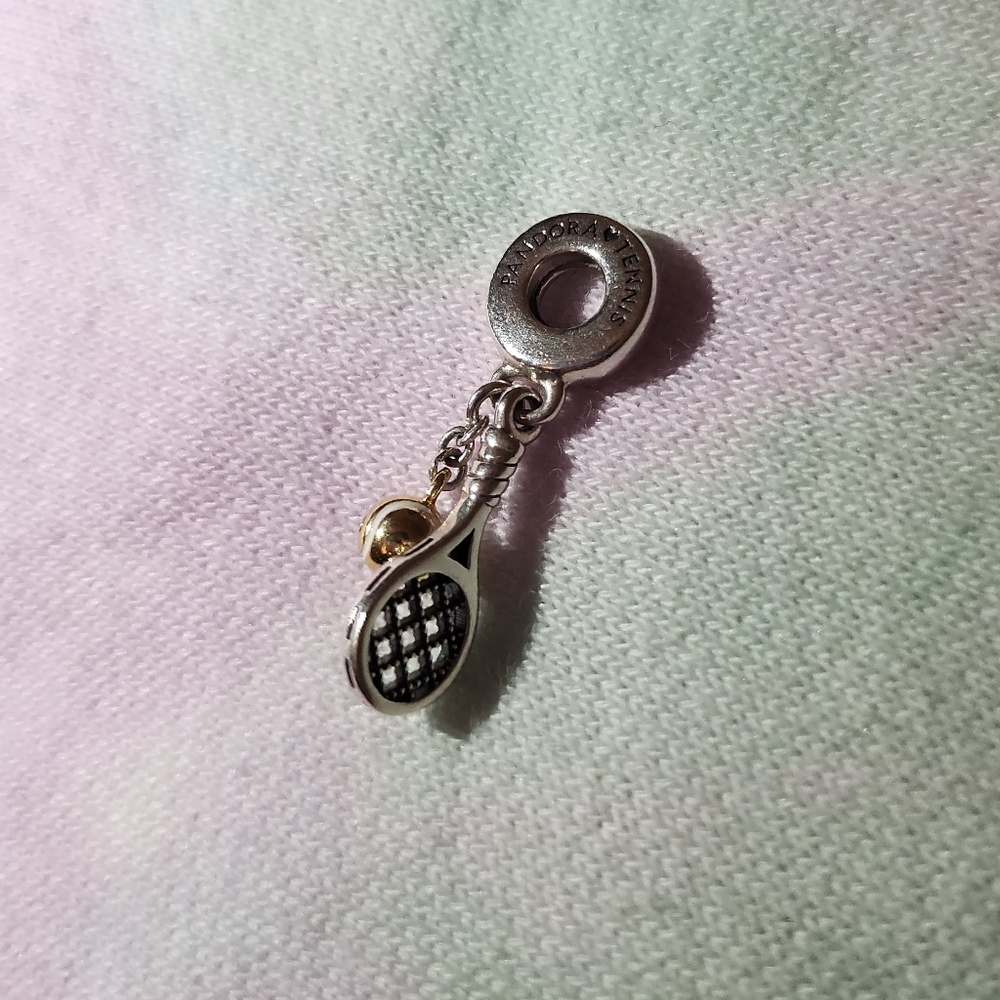 Pandora moments tennis charm